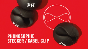 Phonosophie 110 Stecker- und Kabel Clips