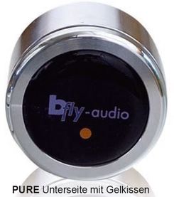 Bibfly-audio Gerätefüsse PURE Oberseite