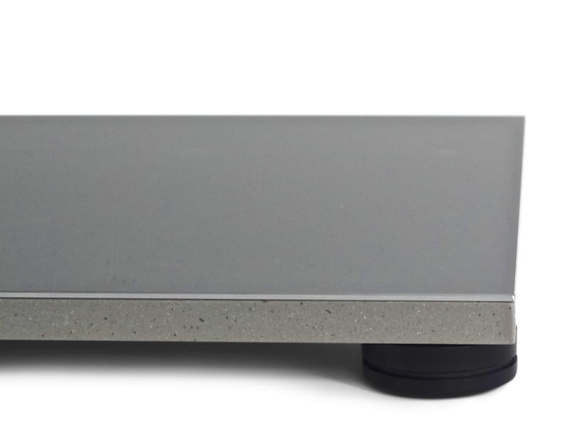 BbFly-audio Basis StoneLine beton grau Füsse schwarz
